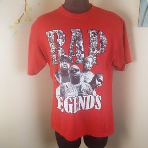 Rap Legends T-shirt with lot of Rappers on front
